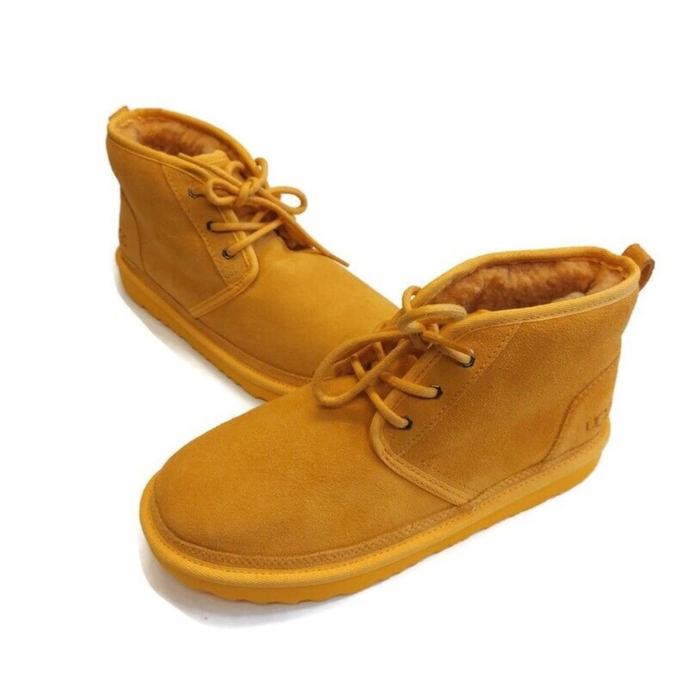 UGG Big Kids Size 4 Womens Size 5 Neumel II Chukka Boots Suede Amber #1017320K - Picture 4 of 8